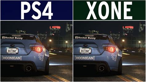 I know need for speed has not been that good since hot pursuit on ps3. Need for Speed PS4 vs. Xbox One Graphics Comparison FullHD ...