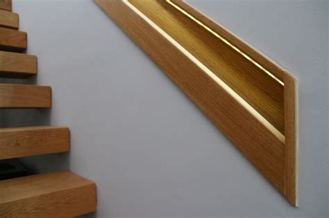 How to keep your stairs up to code. John Morris Architects Nottingham | Oak handrail, Staircase handrail, Handrail