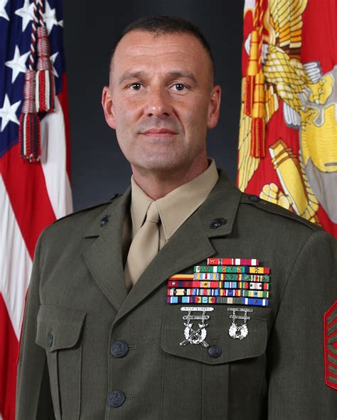 Sergeant Major Michael P Woods 2nd Marine Division Biography