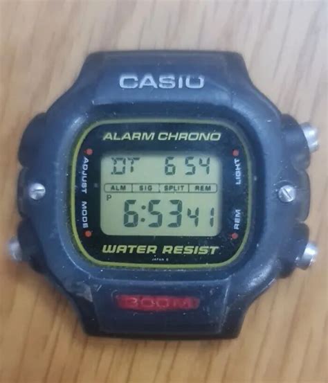 Vintage Casio Hd Dw Heavy Duty Digital Alarm Chrono Diver M