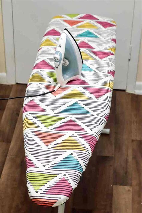 How To Make An Ironing Board Cover With A Free Printable Pattern