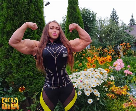 Amazonka Nataliya Kuznetsova With Crazy Muscular Body Larger Than Men Bodybuilders 😮