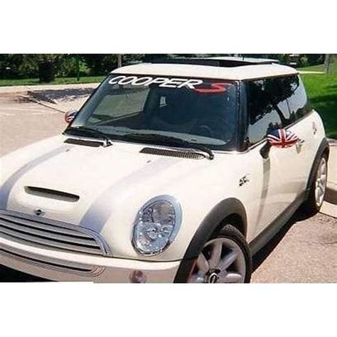Mini Cooper S Windshield Banner Decal Sticker Nicedecal