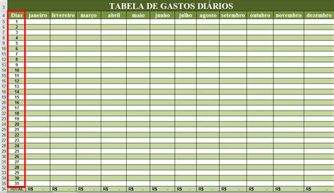 Aprenda Informática Fácil Planilha De Gastos Mensais Simples No Excel