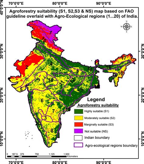 Agroforestry Suitability Map Of India Download Scientific Diagram