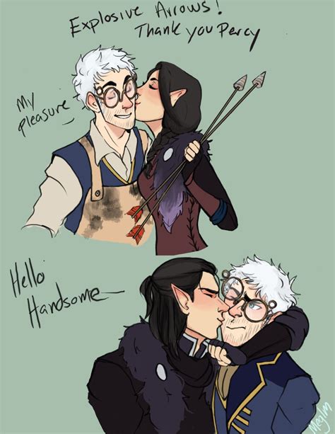 Image Result For Percy And Vex Critical Role Characters Critical