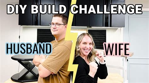 Husband Vs Wife Diy Build Challenge Youtube