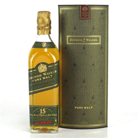 Average prices of more than 40 products and services in malaysia. Johnnie Walker Pure Malt 15 Year Old 20cl / 'Green Label ...