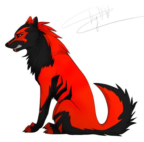 Please remember to share it with your friends if you like. Image - Black red wolf by desperatewolfy-d4zcfsr.png ...