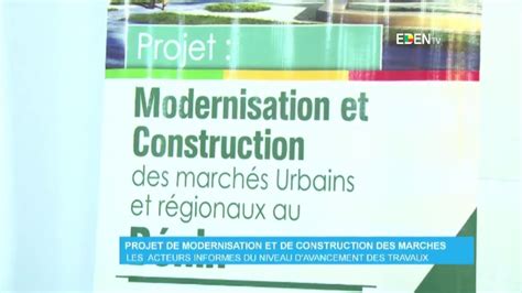 Projet De Modernisation Et De Construction Des Marches Youtube