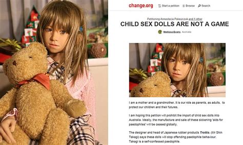Petition To Ban Importation Child Like Sex Dolls Into Australia Daily