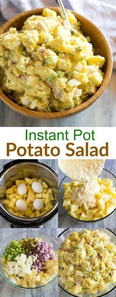 The Best Instant Pot Potato Salad Made With Eggs Cooked With Potatoes