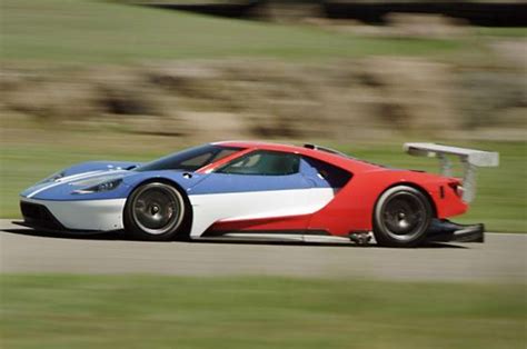 First Look At Fords Gt Le Mans Race Car Test Hot Rod Network