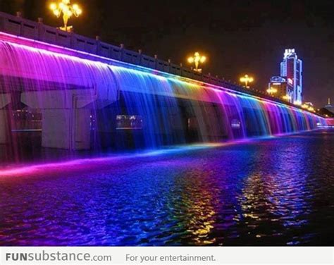 Beautiful Rainbow Waterfall Funsubstance
