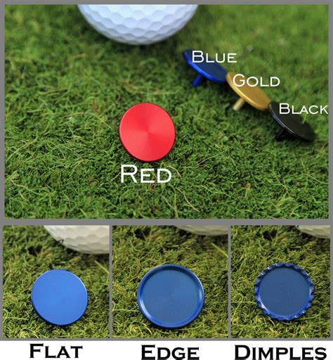 Set Of 6 Personalized Golf Ball Marker Golf Ball Marker Etsy Canada