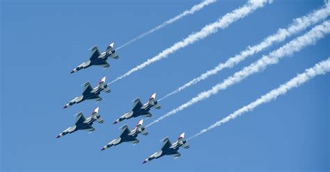 Ocean City Air Show Air Force Thunderbirds Dazzle Crowd