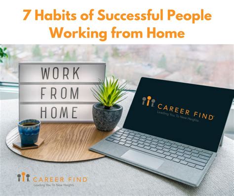 7 Habits of Successful People Working from Home | Career Find