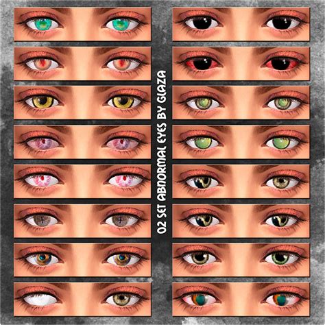Sims 4 Multi Colored Eyes Lenasnap