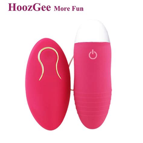 Hoozgee Wireless Remote Control 10 Speed Vibration Bullet Vibe Sex Love Vibrator Egg For Woman