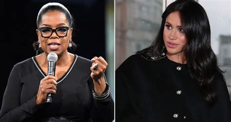 Oprah Winfrey Está Defendiendo A Meghan Markle