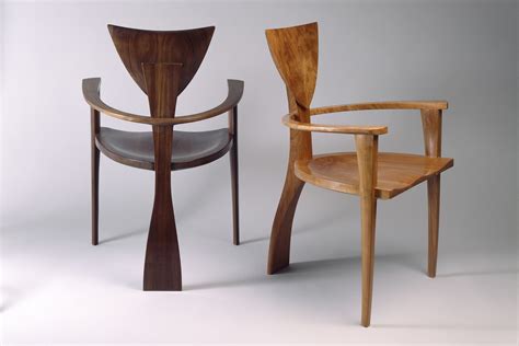 Finback Chair Custom Designed Solid Wood Chairs Seth Rolland