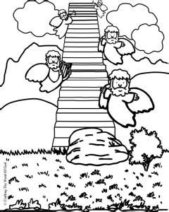 This download is available to members only. Jacobs Ladder- Coloring Page « Crafting The Word Of God