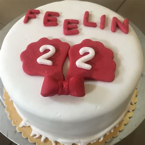 22 Birthday Cakes 22nd Birthday Cakes Red Birthday Cakes Birthday Cake