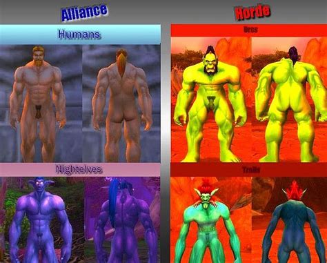 Nude Males Mod For World Of Warcraft