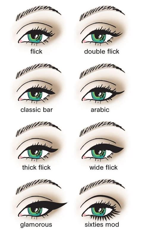 Different Eyeliner Styles To Try Now