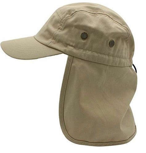 Cap Uv Protection W Ear And Neck Flap Hat For Fishing