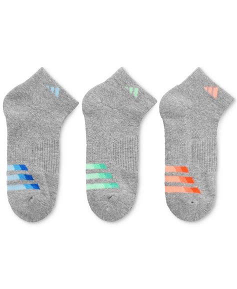 Adidas 3 Pk Cushioned Climalite® Socks Macys