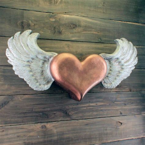 Flying Heart Cremation Urn Sculpture The Grief Toolbox