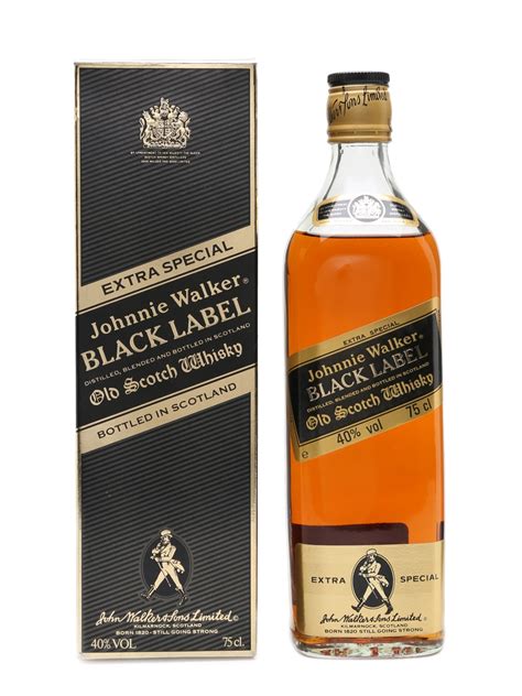 Johnnie Walker Black Label Extra Special Lot 10589 Buysell Blended