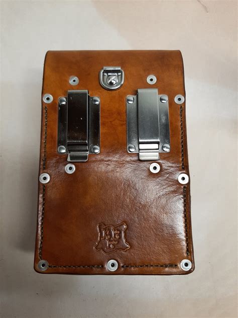 Heavy Duty Leather Cell Phone Holster Extra Large For Iphone Etsy