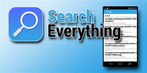 Such applications easily determine the selected picture providing you with all the related information about it that is available on the net. Superfast Way To Find Your Android Files - Search ...