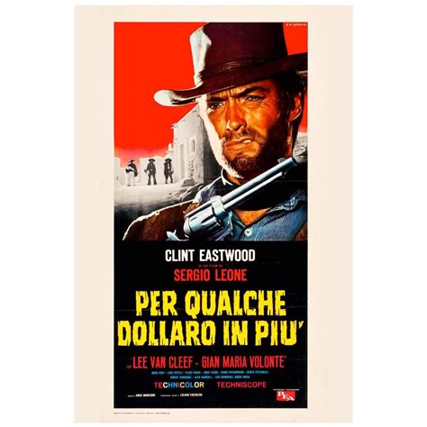 For A Few Dollars More 1966 Japanese B3 Film Poster For Sale At 1stdibs