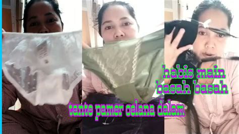Tante Pamer Celana Dalam Tante Live Review Pakaian Dalam CD Bekas Tes Uji Cuci Cd Bekas Pakai
