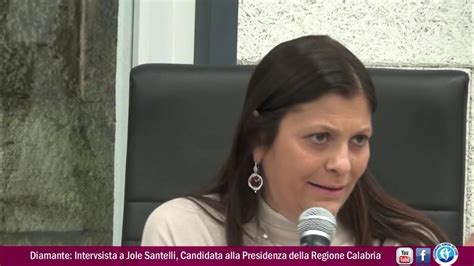 Diamante Intervista A Jole Santelli Candidata Alla Presidenza Regione