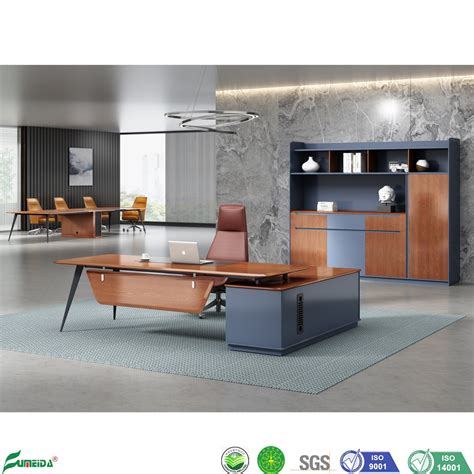 Modern Furniture L Shaped Wooden Office Manager Desk China Office
