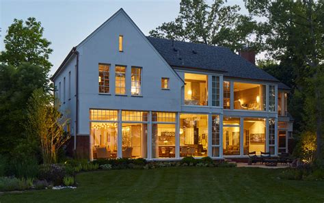 Modern Lake House Exterior By Morgante Wilson Architects Houzz