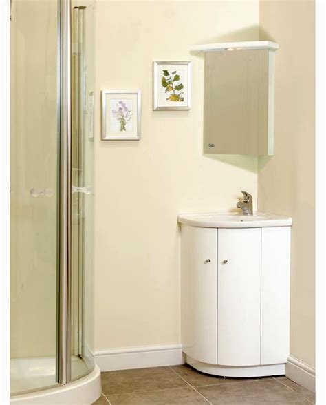 Fancy White Corner Cabinet Bathroom Design Home Sweet Home