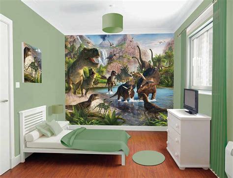Fototapete Kinderzimmer Dinosaurier Land Trex Tapetenwelt