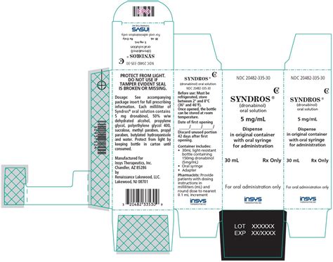 syndros fda prescribing information side effects and uses