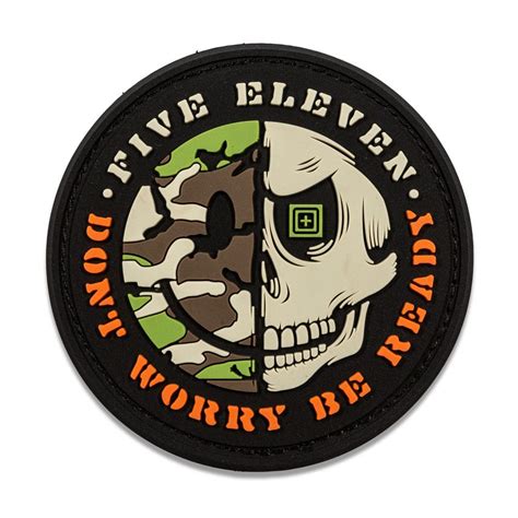 Don T Worry Happy Patch Unique Tactical Accessory