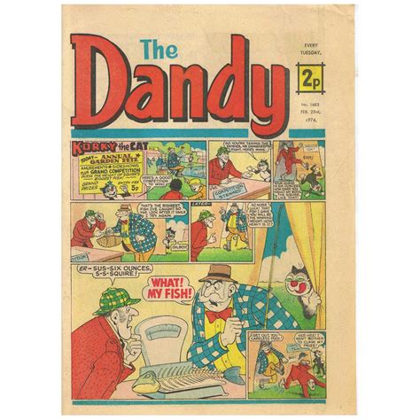 23rd February 1974 Buy Now The Dandy Comic Issue 1683