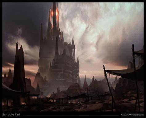 Middle Earth Shadow Of Mordor Concept Art By James Paick Concept Art