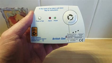 Why is my carbon monoxide detector beeping? British Gas Honeywell Carbon CO Monoxide Detector SF450EN ...