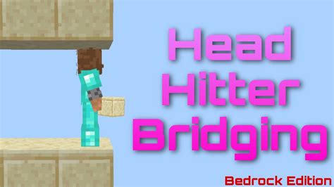 Head Hitter Bridging The Fastest Minecraft Bridging Method Youtube