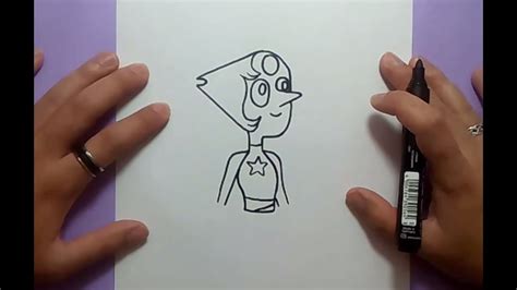 Como Dibujar A Perla Paso A Paso Steven Universe How To Draw Pearl