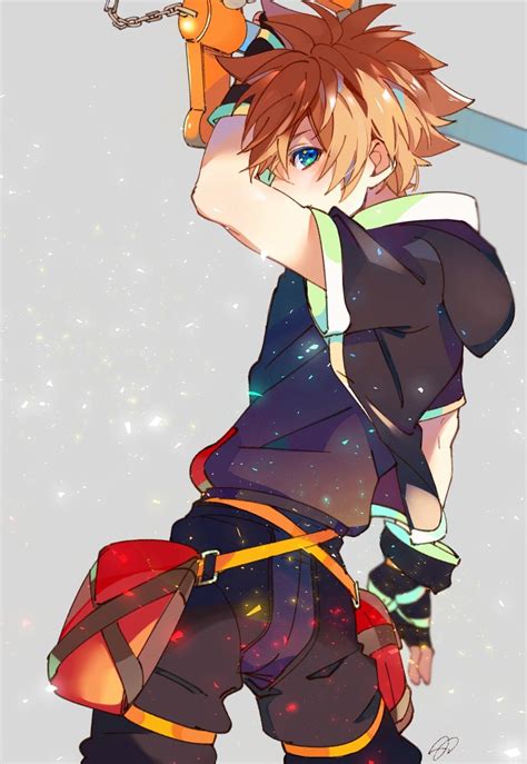 Sora Kingdom Hearts By もつ 多忙 Motu0505 Kingdom Hearts Fanart Sora Kingdom Hearts